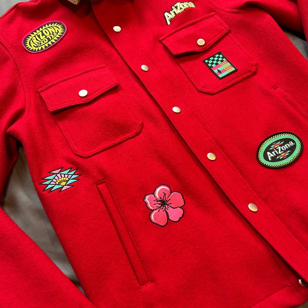 AriZona Heritage Patchwork Wool Field Jacket (BRA… - image 3